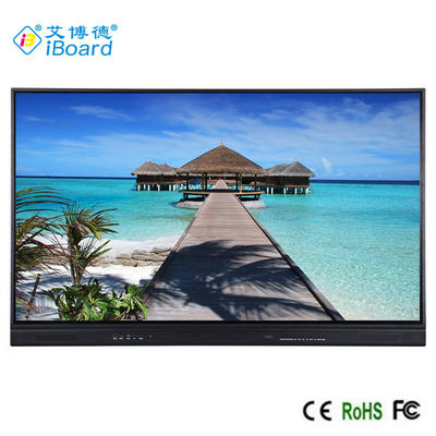 iBoard LCD Pizarra interactiva Panel interactivo Android 11 Opción de cámara de 86 pulgadas