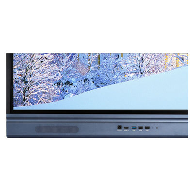 4k el panel interactivo, 86" tablero elegante llevado, ranura de aluminio del marco 350cd/m2 OPS