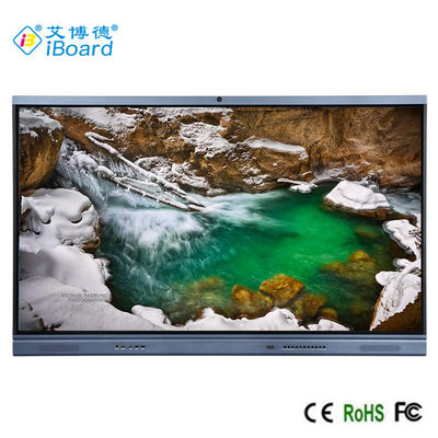98" LED Whiteboard interactivo, tacto LED TV de la pantalla de la FCC para la cámara incorporada de Android 11 de la sala de clase