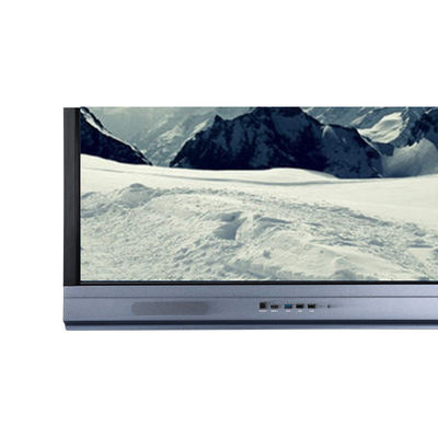 TFT LED 75" monitor interactivo Android 11 con PC de AIO, IR TEC de la pantalla táctil, construido en Camara