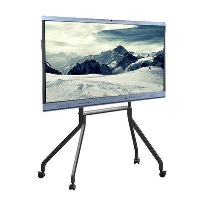 TFT LED 75" monitor interactivo Android 11 con PC de AIO, IR TEC de la pantalla táctil, construido en Camara