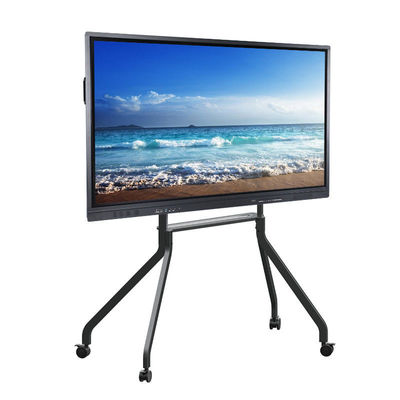 Sala de clase Whiteboard interactivo, 4K 75 tablero elegante del tacto del IR de la pulgada 2+16G