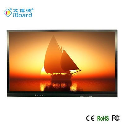Tablilla de anuncios interactiva de Whiteboard de la pantalla táctil de DLED 75 Digitaces, flash de 3G RAM 32G, para la oficina