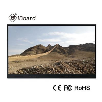 pantalla plana interactiva del almacenamiento 32G, 75" tablero elegante 3G RAM de la pantalla táctil