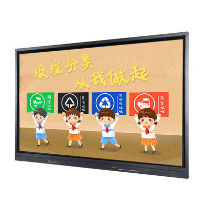 iBoard Android 65 Pulgadas Certificado CE Pizarras Inteligentes sin Costuras Monitor de Computadora LCD