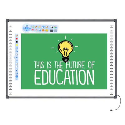 85" tacto interactivo óptico Whiteboard del finger de Whiteboard para los tableros interactivos de la sala de clase