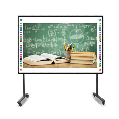 Whiteboard interactivo del IR para la sala de clase tableros electrónicos del whiteBoard del tacto de 102 pulgadas