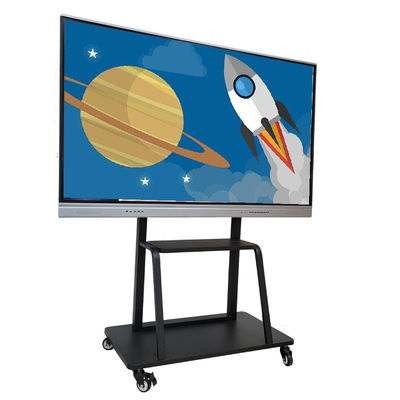 Soporte interactivo de la pared del sistema de Android de la pantalla plana de 75 pulgadas para la sala de reunión