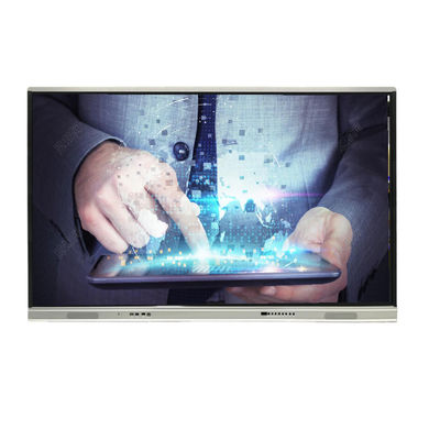 86 pantalla táctil interactiva de la retroiluminación LED 4K de la pantalla plana de la pulgada