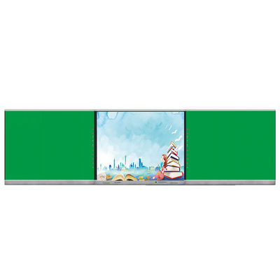 Tabla de 86 pulgadas inteligente con pantalla inteligente grabable tabla blanca interactiva con OPS 40 puntos de contacto tabla verde