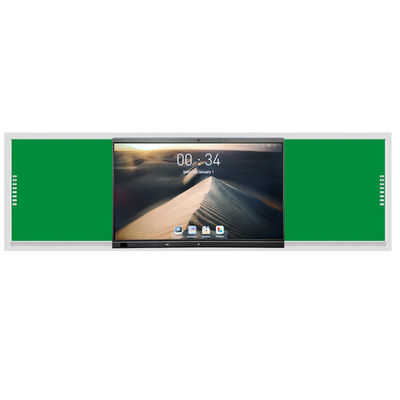 Tabla de 86 pulgadas inteligente con pantalla inteligente grabable tabla blanca interactiva con OPS 40 puntos de contacto tabla verde