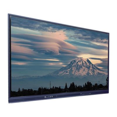 LED 75" el panel interactivo elegante para el marco de enseñanza de la aleación de aluminio