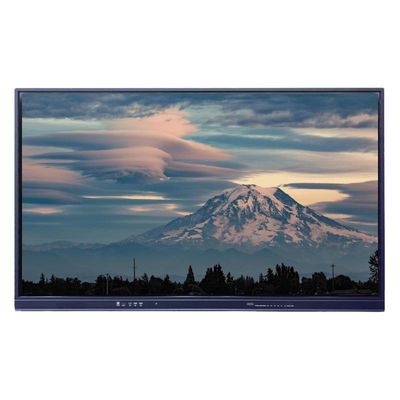 LED 75" el panel interactivo elegante para el marco de enseñanza de la aleación de aluminio