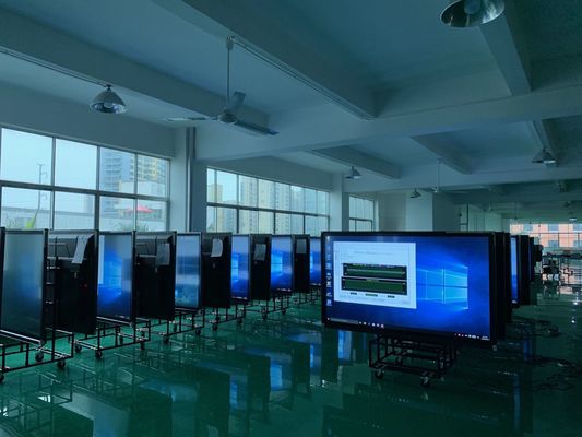 Fabricante Alta calidad 75/86/100/110 pulgadas Dedo Multi Touch Screen Smart Lcd Display tabla inteligente Conferencia Electrónica Digital Interactiva Smart Tabla blanca para la enseñanza escolar reunión de negocios