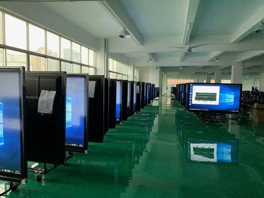 Actualice su sistema con pantalla táctil múltiple actualización remota a través de la red de Internet y consumo de energía de 150W