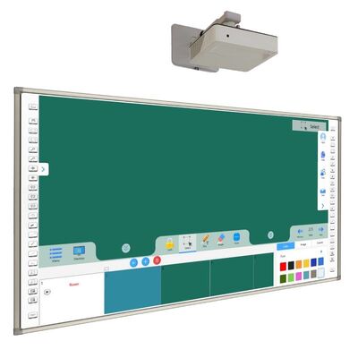 Pizarra interactiva de 120 pulgadas con multitáctil y tecnología infrarroja para educación