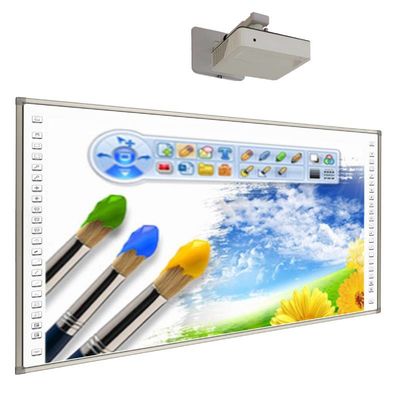 uso multi interactivo en línea de la educación del monitor de la pantalla táctil del 120in Whiteboard 32767x32767