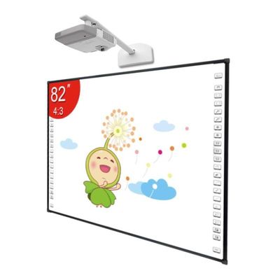 82" Digitaces Whiteboard para la sala de clase, exhibición interactiva elegante de BSMI