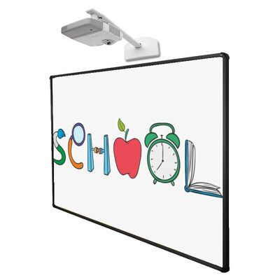 Pizarra Interactiva Inteligente con Tecnología Infrarroja Táctil de 10 Puntos y Compatibilidad Multi-OS para Educación y Negocios