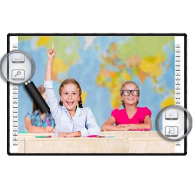 Digitaces Whiteboard el tacto infrarrojo interactivo Whiteboard de 82 de la pulgada de cerámica nana modifica para requisitos particulares