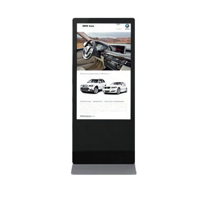 piso de los 65in que coloca la exhibición de la señalización de Digitaces 178 grados de la FCC de NUEVA producción de la fábrica de la aprobación HD