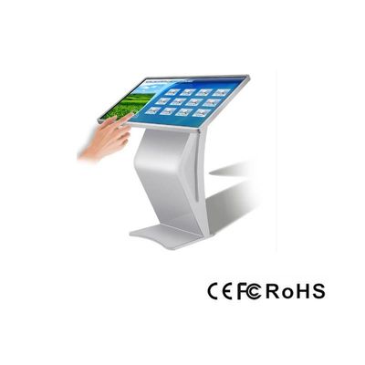 Display de kiosco LED de 43 pulgadas de talla de piso de pie CE FCC Interactivo táctil Digital Signage Sistema de ventanas para la publicidad empresarial