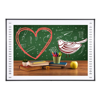 FCC de Rohs del CE ayuda interactiva infrarroja IWB borrado seco de Whiteboard de 105 pulgadas
