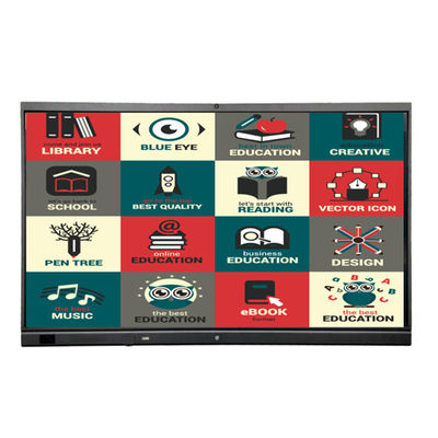 Pizarra interactiva multitáctil de 86 pulgadas, pizarra inteligente IFPD IWB para aulas y oficinas