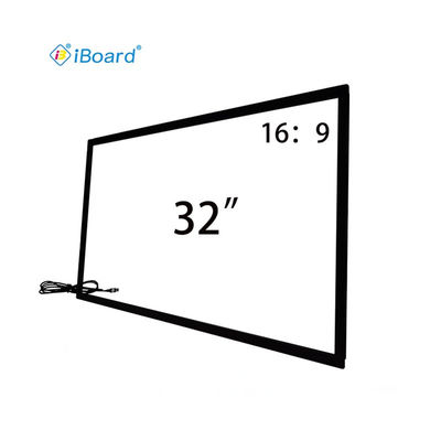 32" marco multi infrarrojo de la capa de la conversión del panel de la pantalla táctil del USB para la pantalla del espejo