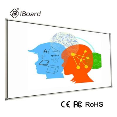 Infrarrojo interactivo de Whiteboard USB 1,1 120 de la sala de clase de aluminio de la pulgada