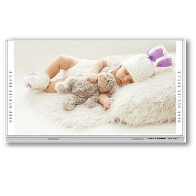 65/75/86/98/110 pulgadas pantalla LCD con pantalla táctil múltiple tablero inteligente pizarras interactivas para reuniones, enseñanza y visualización