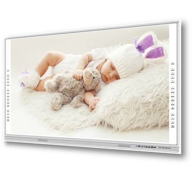 65/75/86/98/110 pulgadas pantalla LCD con pantalla táctil múltiple tablero inteligente pizarras interactivas para reuniones, enseñanza y visualización