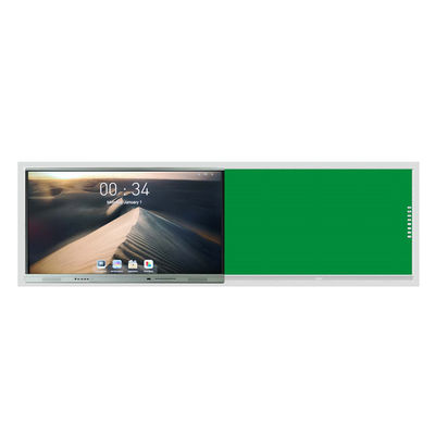 75" escala inteligente nana 350cd/m2 de la pantalla táctil de la pizarra LED Android 9.0/11.0