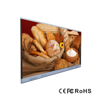 tablero interactivo 50000hours de la pantalla plana de 75inch 350cd/M2 para la enseñanza