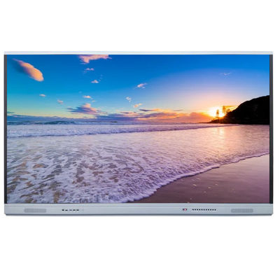 86 pantalla interactiva infrarroja capacitiva del monitor DLED de la pantalla táctil de la tecnología IPS de la pulgada