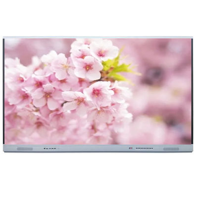 tablero interactivo de 4K LED Smart 65 sistema de Android 8 de la pulgada, capítulo de aluminio, ayuda OPS
