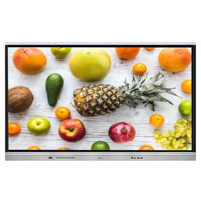 Tabla blanca interactiva 4K IFPD monitores inteligentes pantalla táctil múltiple con cámara y micrófono todo en un ordenador para la escuela