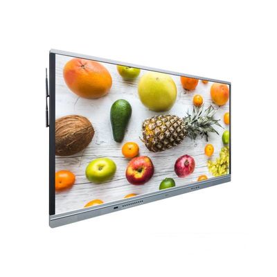 Tabla blanca interactiva 4K IFPD monitores inteligentes pantalla táctil múltiple con cámara y micrófono todo en un ordenador para la escuela