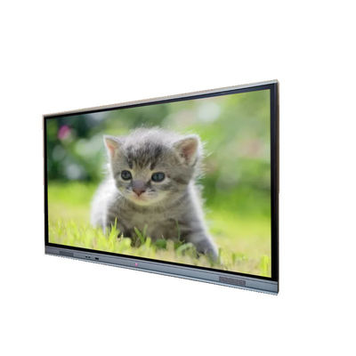 Tabla blanca interactiva 4K IFPD monitores inteligentes pantalla táctil múltiple con cámara y micrófono todo en un ordenador para la escuela