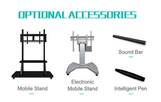Monitor de pantalla táctil interactivo de 3840x2160