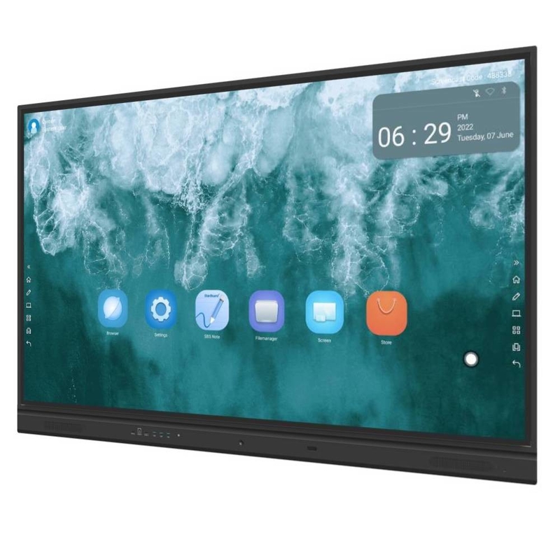 Personalizar el marco de color Iboard Interactivo Tablero Blanco con la versión 13 de Andriod
