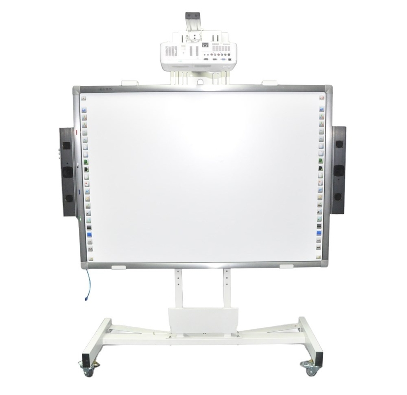 Tabla blanca digital de 10 puntos de infrarrojos Dedo multi toque Interactivo Electrónico Tabla blanca inteligente para escuelas