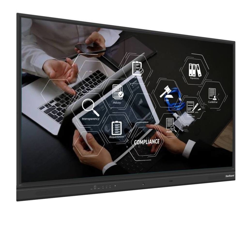 75 86 pulgadas IR Interactivo Tablero blanco Dedo táctil Digital 4K UHD 3840*2160 Educación de Ciencias Tablero de enseñanza para niños