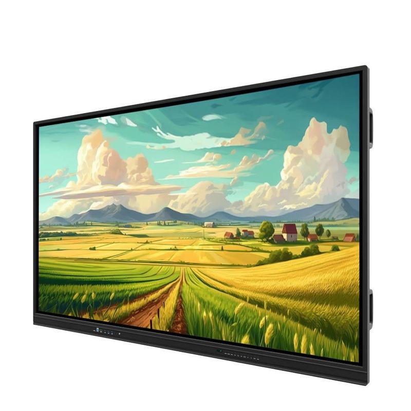 Iboard EDLA Google Certificado Android 13 Multi Window Tabla blanca Software altavoz Micrófono cámara soporte móvil opcional