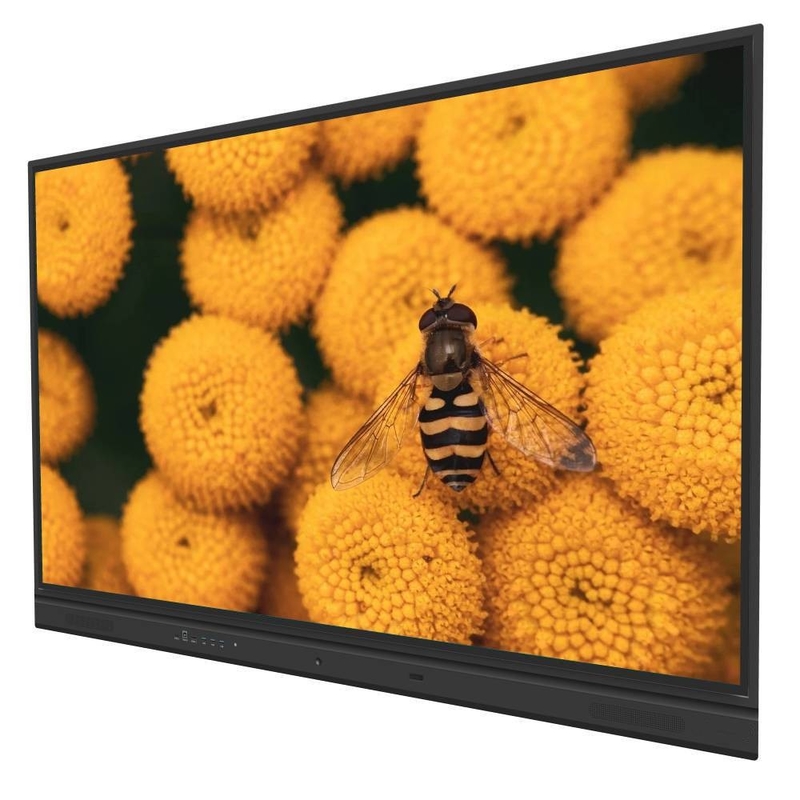 China fábrica Interactivo Flat Panel 40 toque monitores 98 pulgadas HDMI USB PC conectado para los maestros empresario formación
