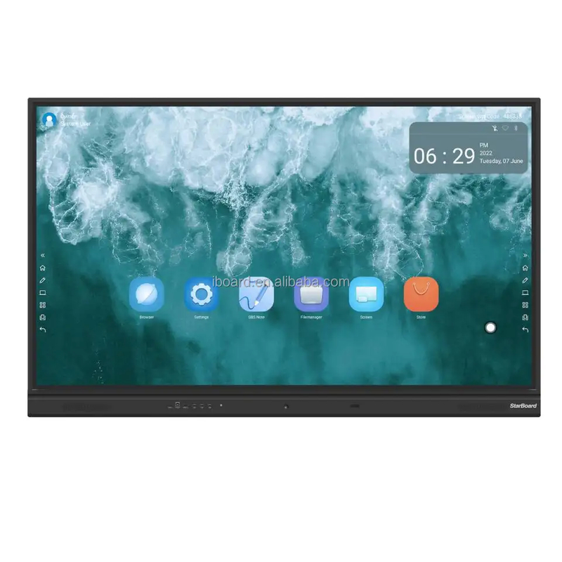 Actualización remota a través de la red de Internet pantalla táctil con interfaz USB y actualización del sistema