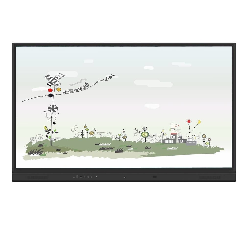 4K UHD Interactivo Tablero Blanco Smart Tablero Blanco Interactivo pantalla táctil Tablero inteligente Tablero inteligente para la enseñanza de reuniones