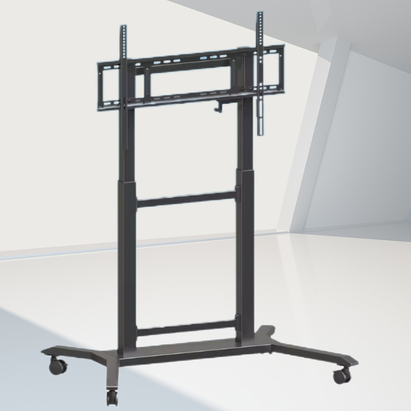 iBoard TV Camión móvil TV montaje altura ajustable 42''- 86 "interactivo panel plano Trolley Stand soporte de suelo