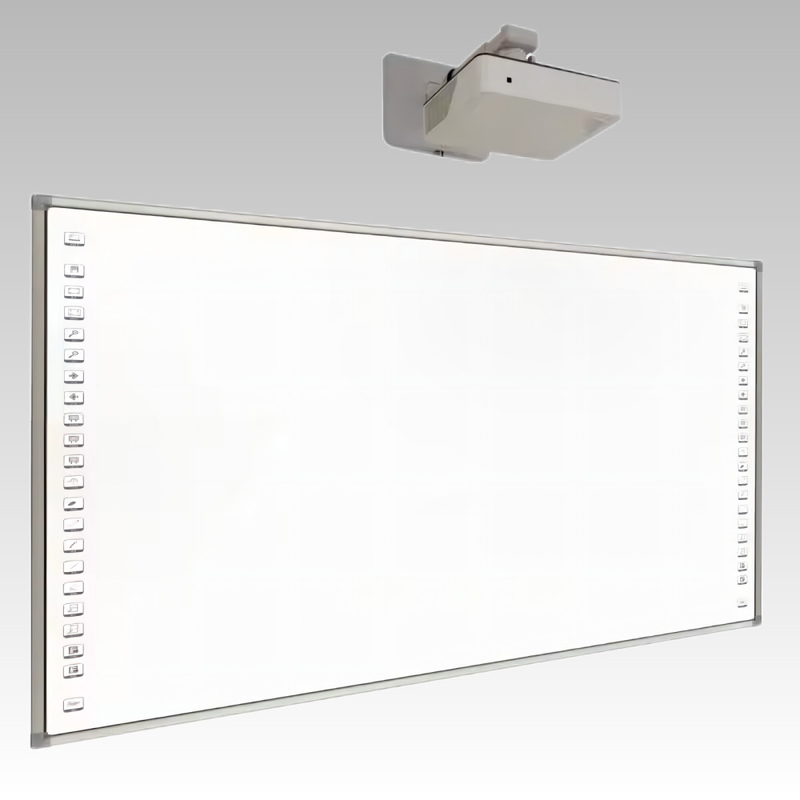 iBoard Factory precio barato Escuelas suministrar todo en un PC pantalla táctil de varios tamaños interactivo tablero blanco inteligente