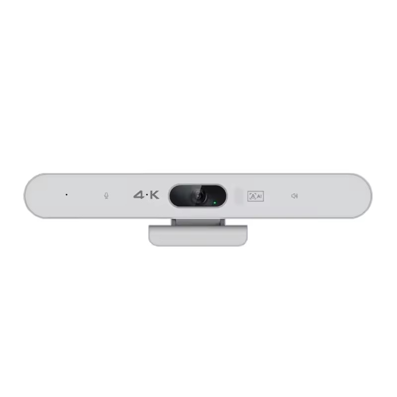 Blanco Negro Instalación fácil 4K cámara web cámara de videoconferencia Usb AI seguimiento automático 2160p cámara web seguimiento con altavoz sala de conferencias de sonido